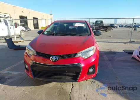 2014 Toyota Corolla S Plus z USA, uszkodzony, nr VIN 2T1BURHE9EC151045